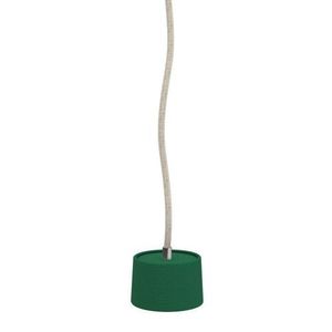 Ethimo Gaia Oplaadbare Hanglamp - Teak - Biliardo - Groen