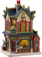 Lemax terror tavern verlicht huisje Spooky Town 2024