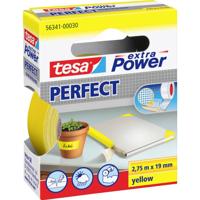 tesa PERFECT 56341-00030-03 Textieltape tesa extra Power Geel (l x b) 2.75 m x 19 mm 1 stuk(s)