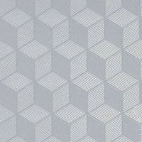 Raamfolie hexagon semi transparant 45 cm x 2 meter zelfklevend - Raamstickers