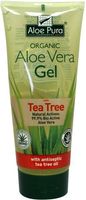 Aloe pura aloe vera gel organic tea tree