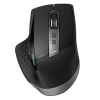 Rapoo Draadloze laser muis Multi-mode MT750S Zwart - thumbnail