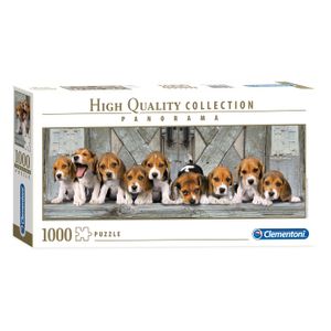 Clementoni Panorama Puzzel Beagles, 1000st.