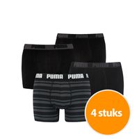 Puma 4-Pack Combi Basic/Stripe Zwart-XL