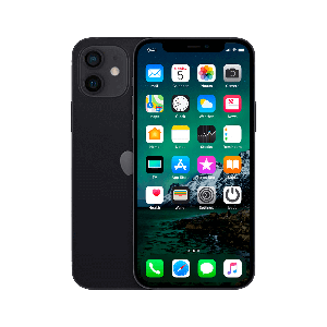 Refurbished iPhone 12 256 GB Zwart Gebruikt