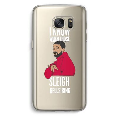 Sleigh Bells Ring: Samsung Galaxy S7 Transparant Hoesje