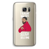 Sleigh Bells Ring: Samsung Galaxy S7 Transparant Hoesje