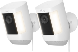 Ring Spotlight Cam Pro - Plug In - Wit - 2-pack