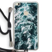 Zee golf: Huawei Ascend P8 Lite (2017) Transparant Hoesje met koord