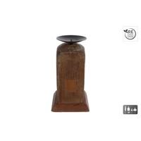 CosyDecor Kandelaar "raymond" naturel hout