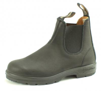 Blundstone 558 elastic sided Zwart BLU02