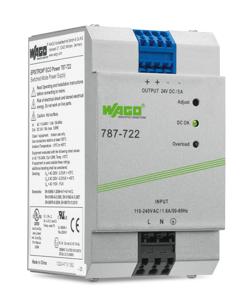 WAGO EPSITRON® ECO POWER 787-722 DIN-rail netvoeding 24 V/DC 5 A 120 W Aantal uitgangen: 1 x Inhoud: 1 stuk(s)