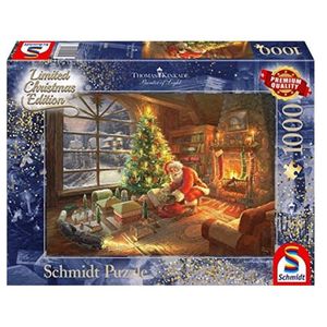 999 Games legpuzzel Santa Is Here karton 1000 stukjes