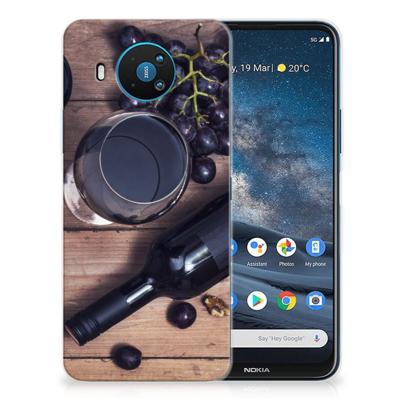 Nokia 8.3 | Siliconen Case | Wijn