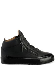 Giuseppe Zanotti baskets montantes Kriss en cuir - Noir