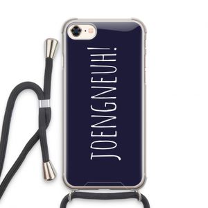 Joengneuh!: iPhone 8 Transparant Hoesje met koord