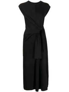 Goen.J robe à taille nouée - Noir