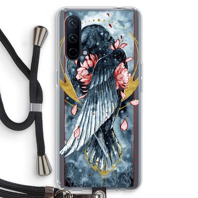 Golden Raven: OnePlus Nord CE 5G Transparant Hoesje met koord
