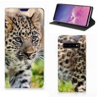 Samsung Galaxy S10 Hoesje maken Baby Luipaard