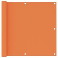 vidaXL Balkonscherm 90x500 cm oxford stof oranje - thumbnail