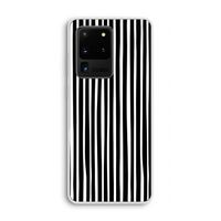 Stripes: Samsung Galaxy S20 Ultra Transparant Hoesje