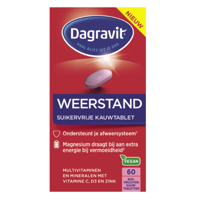 Dagravit Weerstand Suikervrije Kauwtabletten
