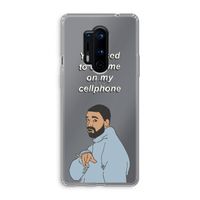 Hotline bling: OnePlus 8 Pro Transparant Hoesje Hotline bling: OnePlus 8 Pro Transparant Hoesje
