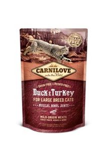 CARNILOVE Duck & Turkey droogvoer voor kat 2 kg Volwassen Eend, Turkije