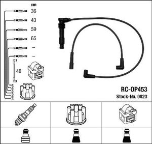 Bougiekabelset RCOP453