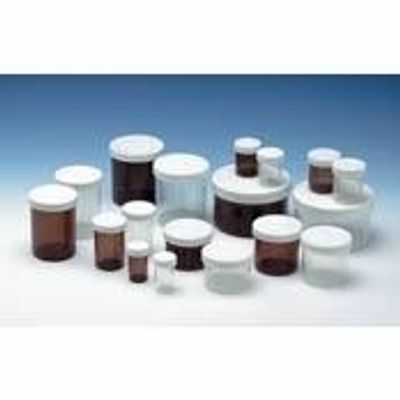 Spruyt Hillen Tabletflacon 55 ml transparant met dop (80 st)