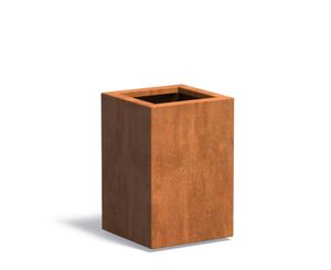 Cortenstaal plantenbak CARREZ 40x40x60cm.