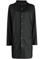 Rains press-stud waterproof jacket - Noir - thumbnail