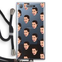 Ugly Cry Call: Sony Xperia XZ1 Transparant Hoesje met koord