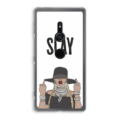 Slay All Day: Sony Xperia XZ2 Transparant Hoesje