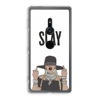 Slay All Day: Sony Xperia XZ2 Transparant Hoesje