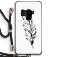 Pluim: Xiaomi Mi Mix 2 Transparant Hoesje met koord