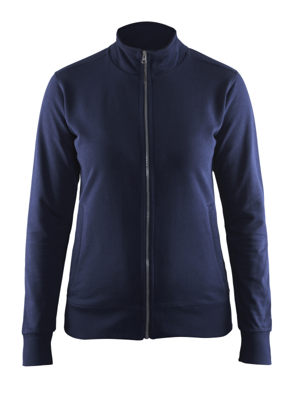Blåkläder Dames Sweatshirt 33721158 | Marineblauw | Maat XXL - 7330509476765