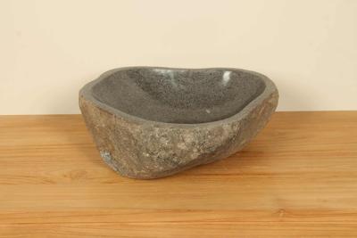 Wasbak riviersteen RM030375, 44x42x15 cm