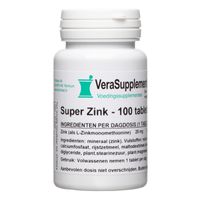 VeraSupplements Super Zink Tabletten - thumbnail
