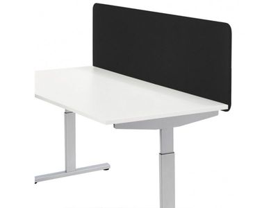 KSB Opzet scheidingswand 160 cm breed, zwart VD