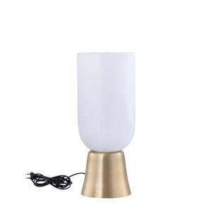 PTMD Torean Gold alabaster table lamp on gold base M