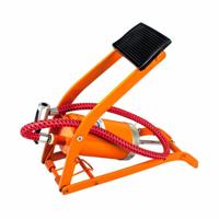 Voetpomp Precision Steel Oranje