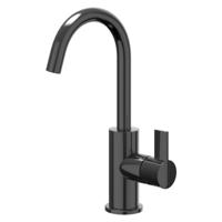 IVY Pact Wastafelkraan - Hoge Draaibare Uitloop - Zwart Chroom PVD