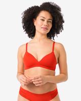 HEMA Voorgevormde Bh Zonder Beugel Recycled-micro Rood (rood)