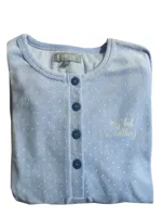 Cocodream dames pyjama velours - My Bed is calling - Warme winter pyjama