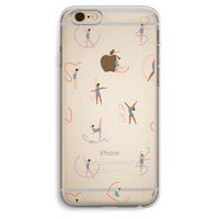 Dancing #3: iPhone 6 Plus / 6S Plus Transparant Hoesje