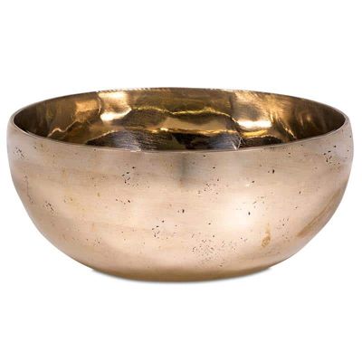 Klankschaal Shanti Goudkleurig (13 - 14 cm)