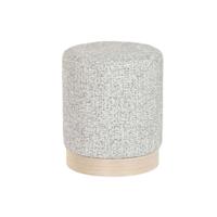 Voetensteun DKD Home Decor 32 x 32 x 38 cm Scandi Lichtgrijs