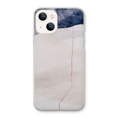 Stone White: iPhone 13 Transparant Hoesje