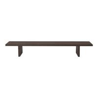 ferm LIVING Kona Low Salontafel Dark Stained - M